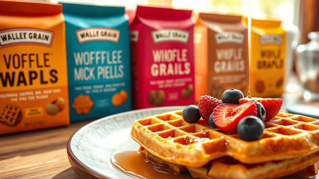 choose nutritious waffle mix