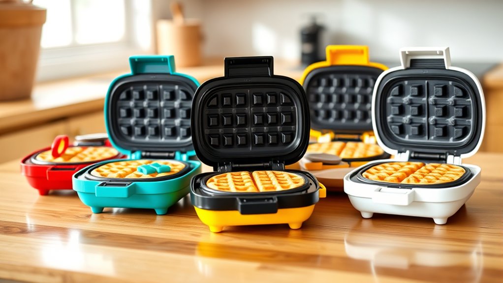 choosing compact safe waffle makers