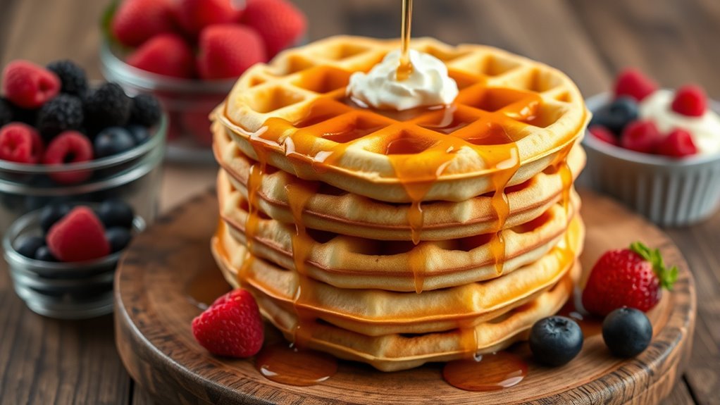 choosing nutritious convenient waffle mix