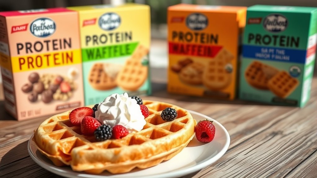 choosing nutritious waffle mix