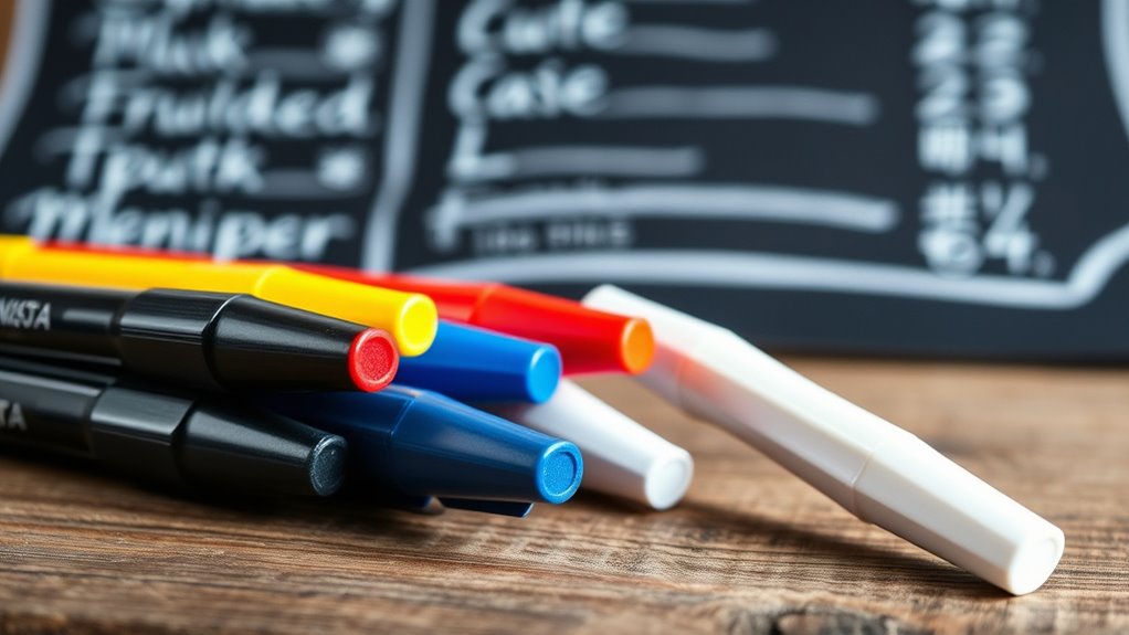 choosing the right chalk markers