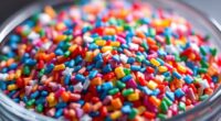 colorful bulk rainbow sprinkles
