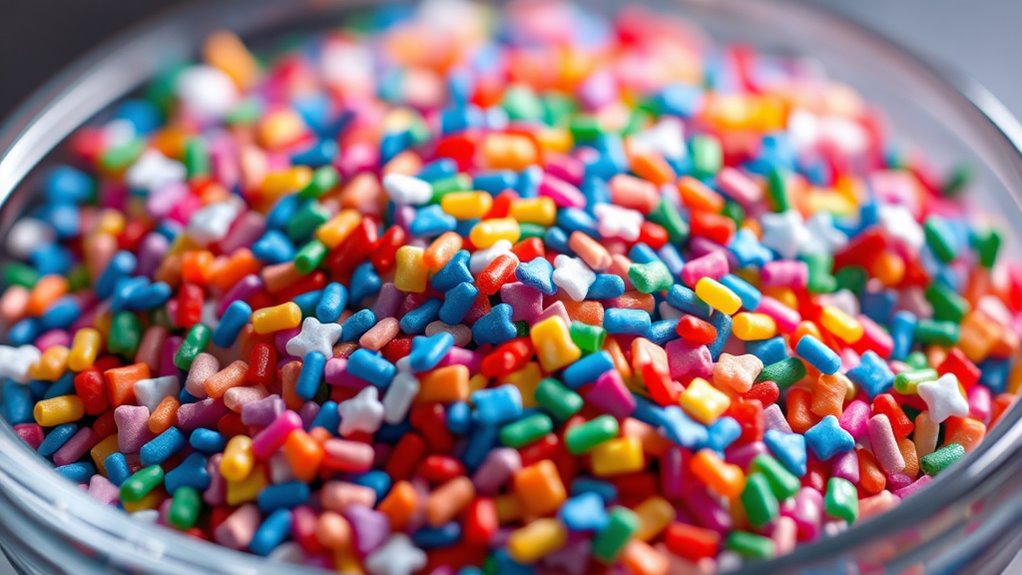colorful bulk rainbow sprinkles