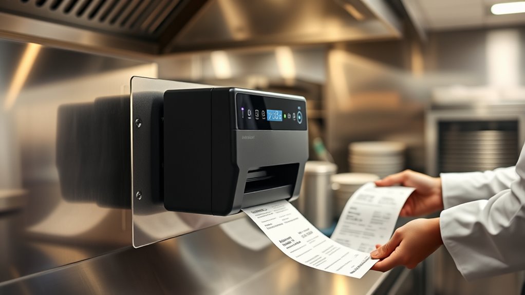 kitchen printer selection criteria