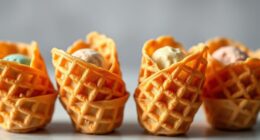 mini waffle cone sleeve options