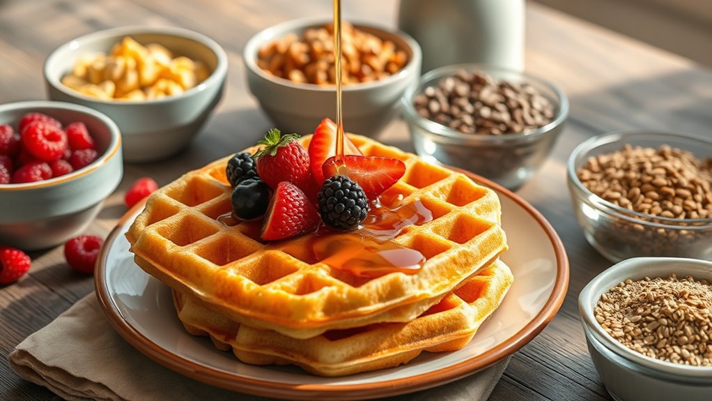 organic waffle mix considerations