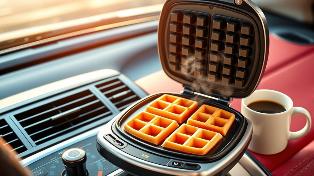 portable car waffle makers