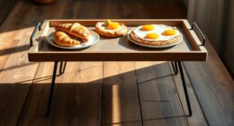 stylish functional breakfast trays