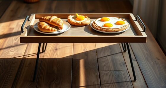 stylish functional breakfast trays