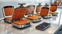 top app controlled waffle irons