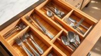 top bamboo drawer organizers