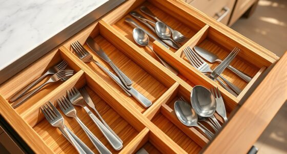 top bamboo drawer organizers