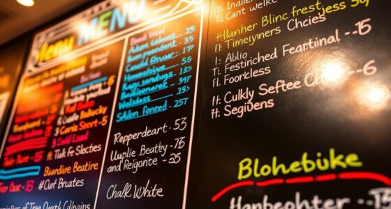 top chalk markers for menus