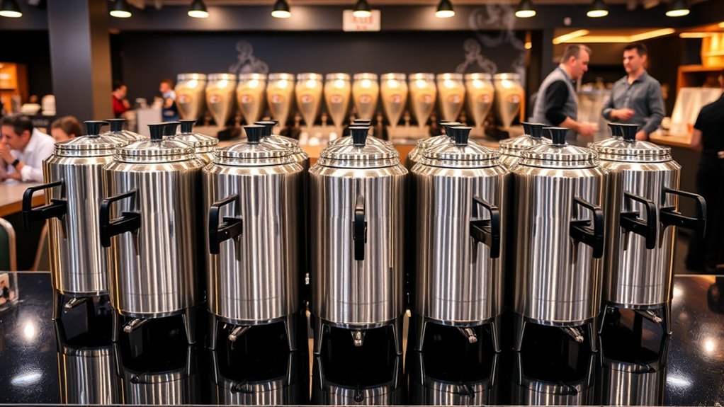 top commercial coffee urns