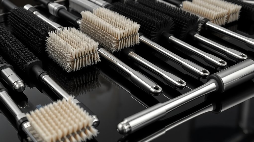 top commercial waffle iron brush