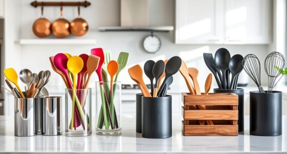 top counter utensil storage