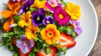 top edible flower toppings