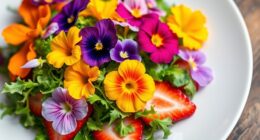 top edible flower toppings