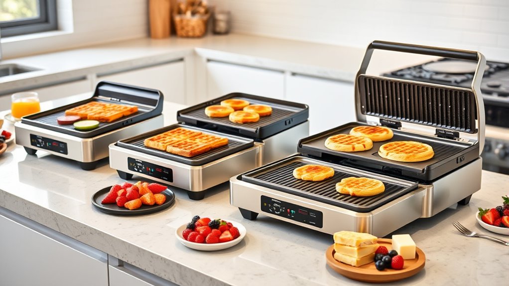top electric waffle combo makers