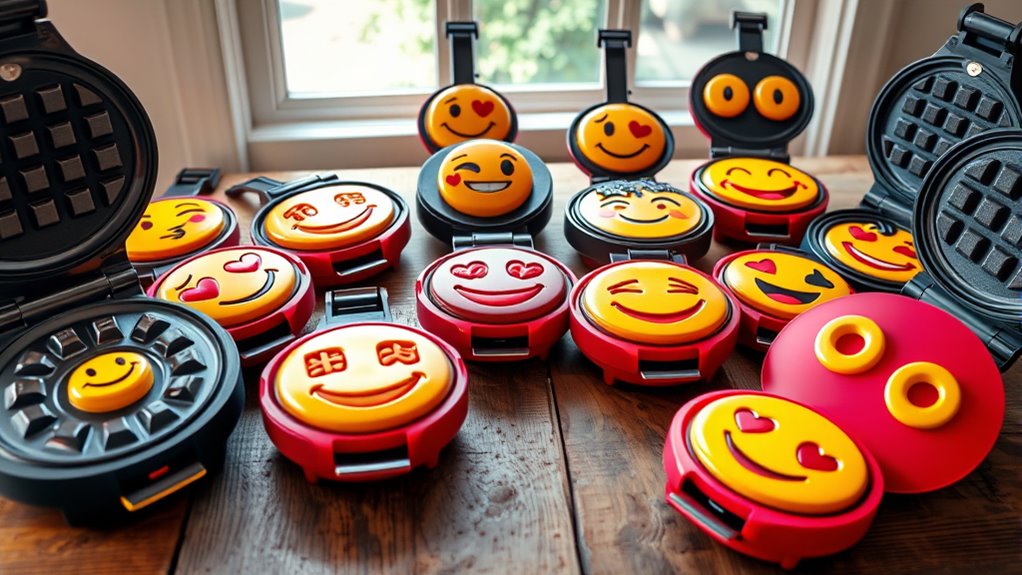 top emoji waffle makers