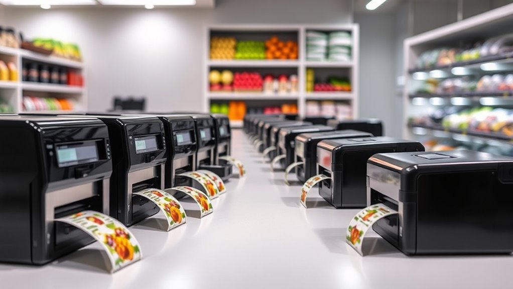 top food packaging label printers