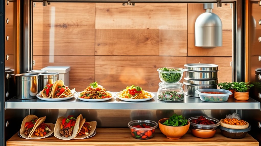 top food truck shelf ideas