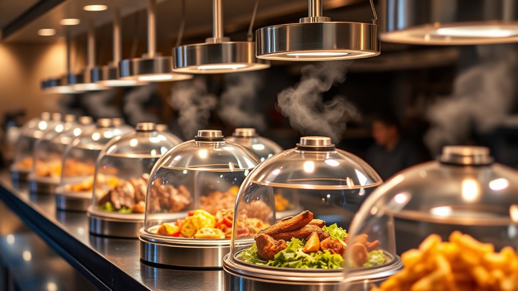top food warmer lamps