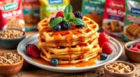 top healthy whole grain waffle mixes