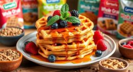 top healthy whole grain waffle mixes