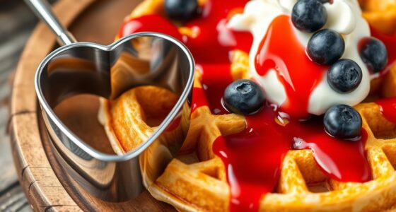 top heart shaped waffle makers