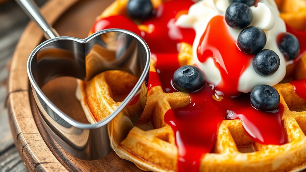 top heart shaped waffle makers