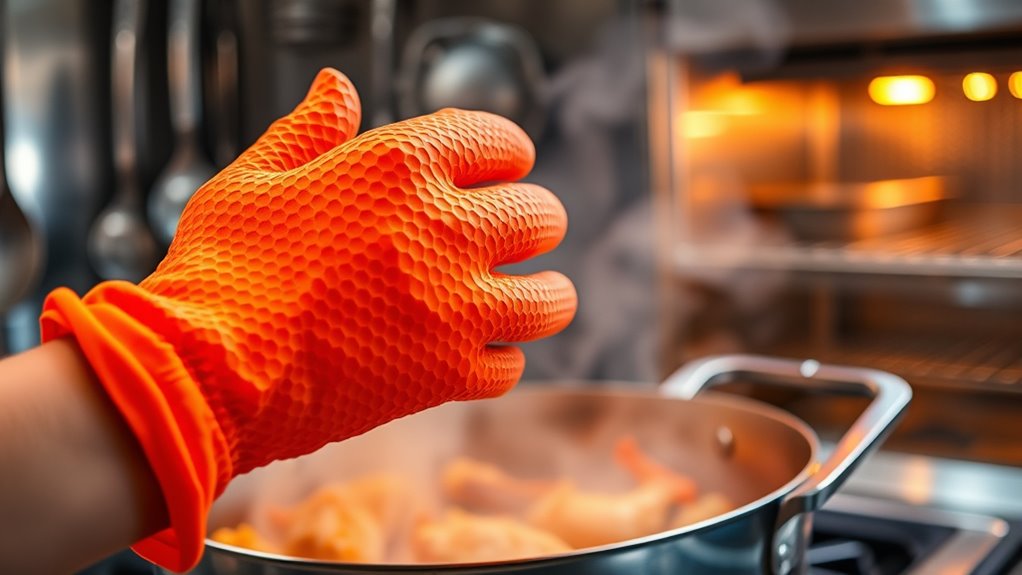 top heat resistant silicone gloves