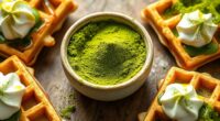 top matcha waffle powder