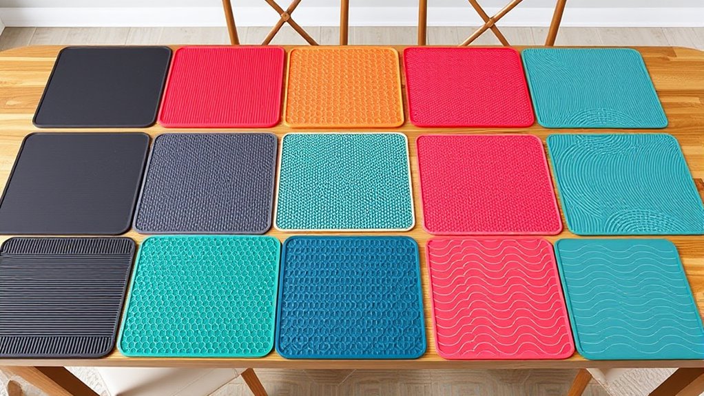 top non slip silicone mats
