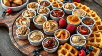 top nut butter waffle pairings