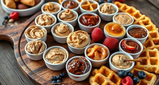 top nut butter waffle pairings