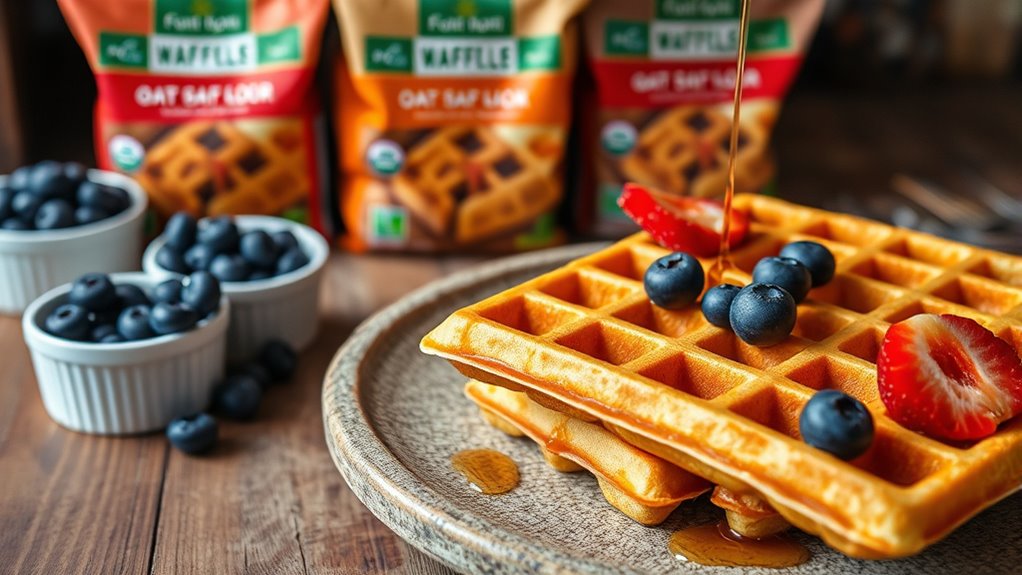 top oat flour waffle mixes