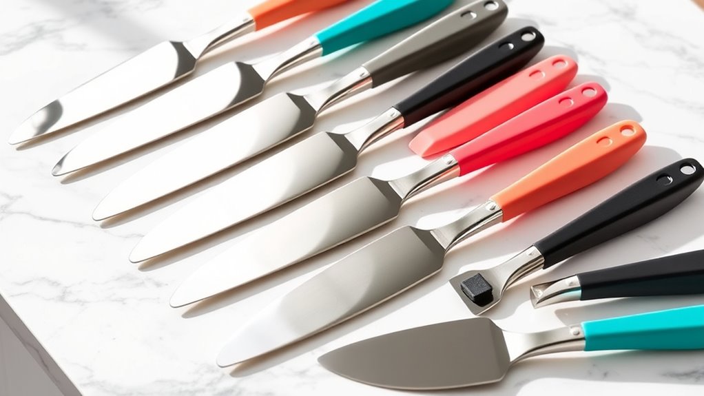 top offset spatula sets