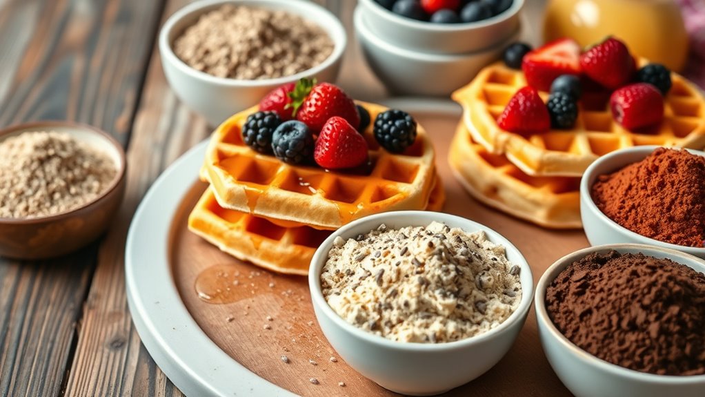 top protein waffle mixes