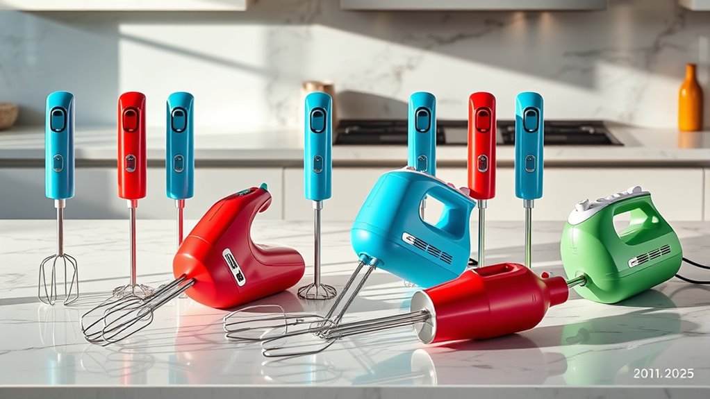 top rechargeable hand mixers