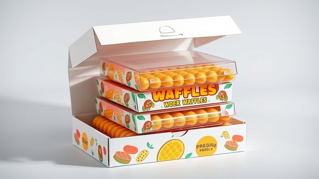 top shipping waffle packaging