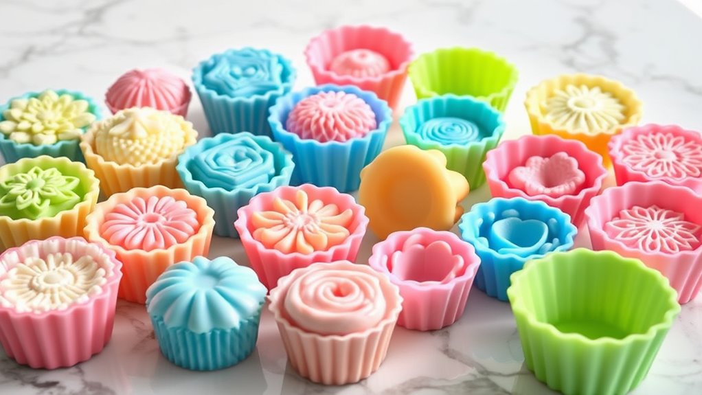 top silicone dessert molds