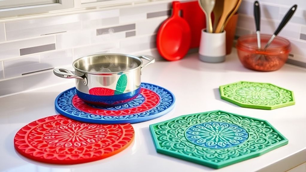 top silicone trivet mats