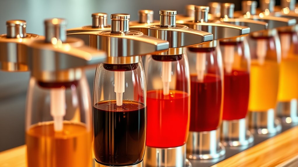 top syrup pump dispensers