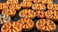 top waffle doughnut pans