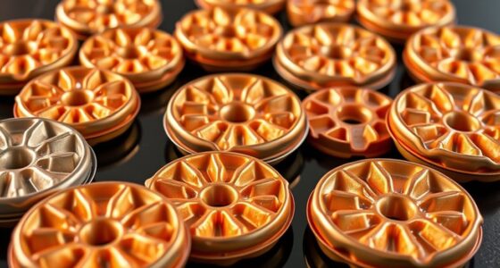 top waffle doughnut pans
