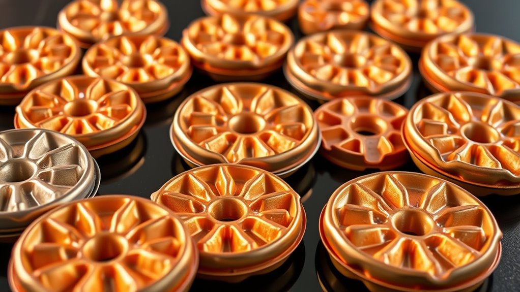 top waffle doughnut pans