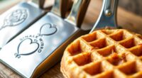 top waffle logo branding irons