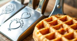 top waffle logo branding irons
