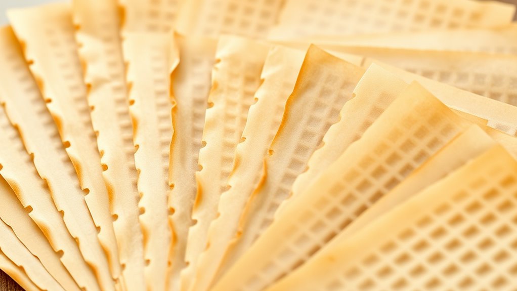 top waffle pattern baking sheets